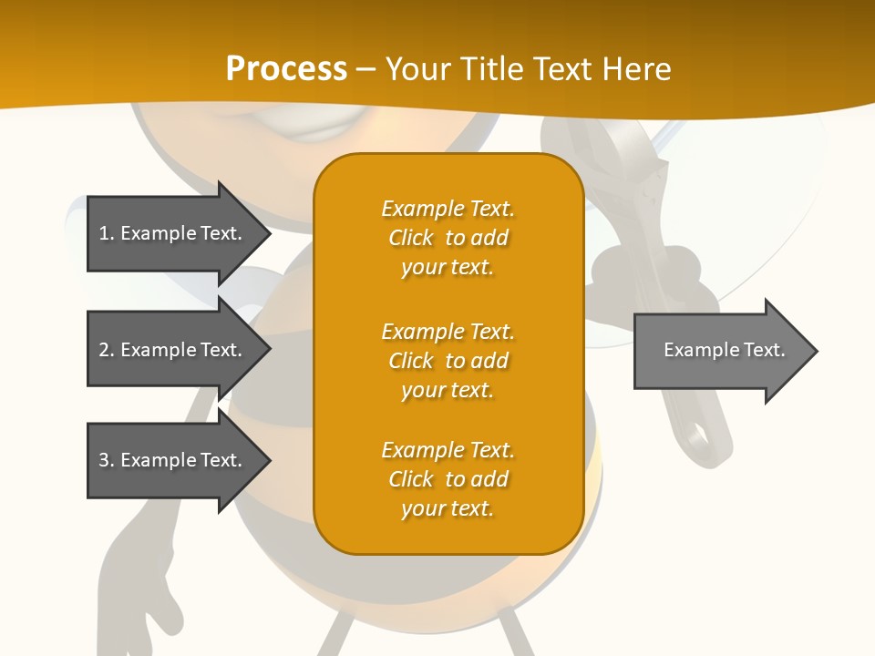 Character Insecte Pollen PowerPoint Template