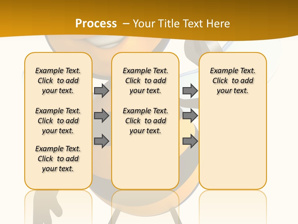 Character Insecte Pollen PowerPoint Template