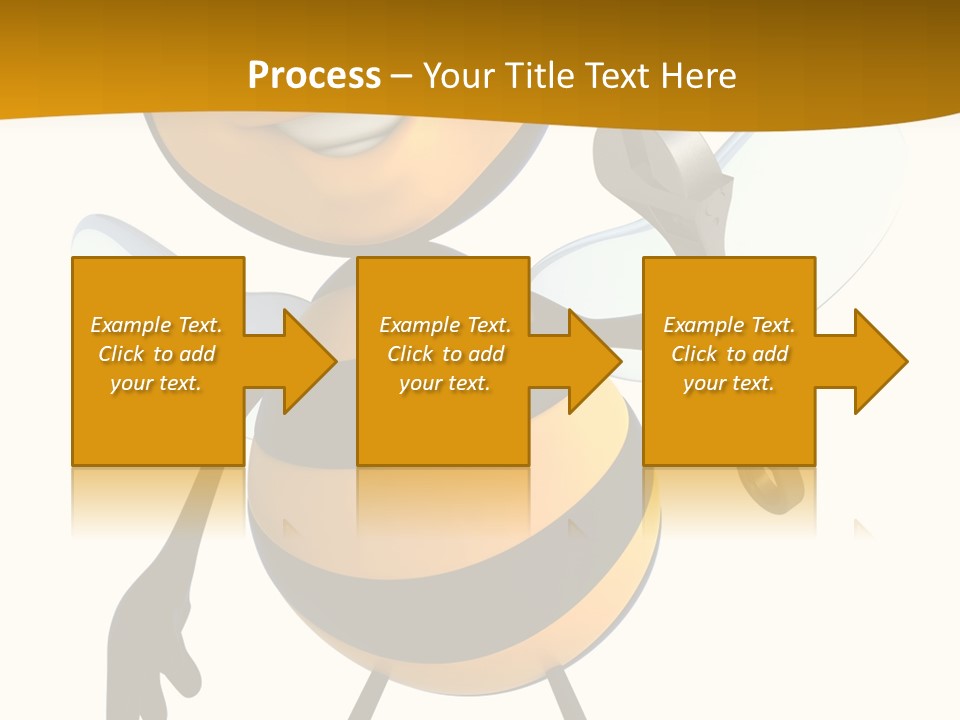 Character Insecte Pollen PowerPoint Template