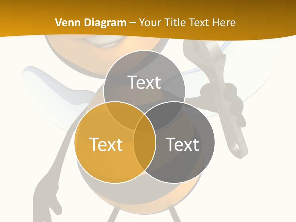 Character Insecte Pollen PowerPoint Template
