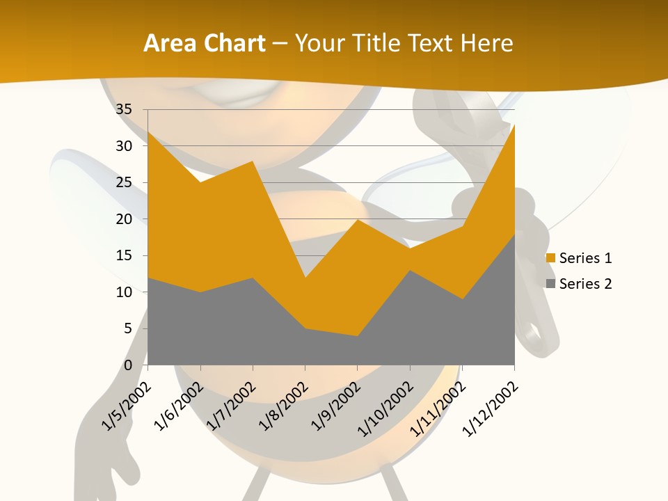 Character Insecte Pollen PowerPoint Template