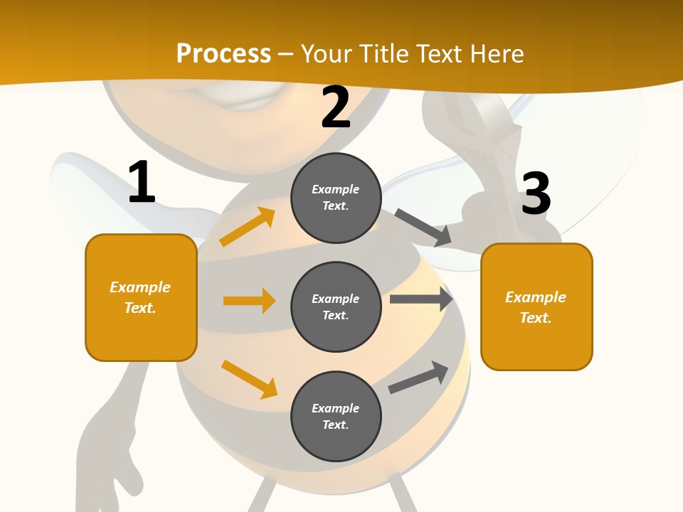 Character Insecte Pollen PowerPoint Template