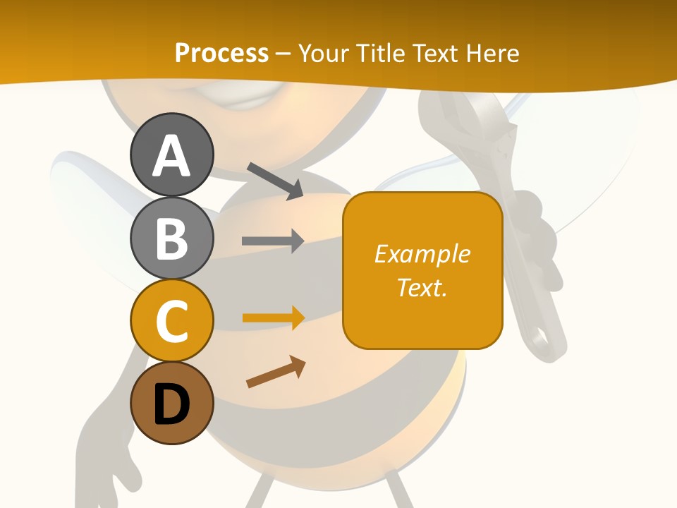 Character Insecte Pollen PowerPoint Template