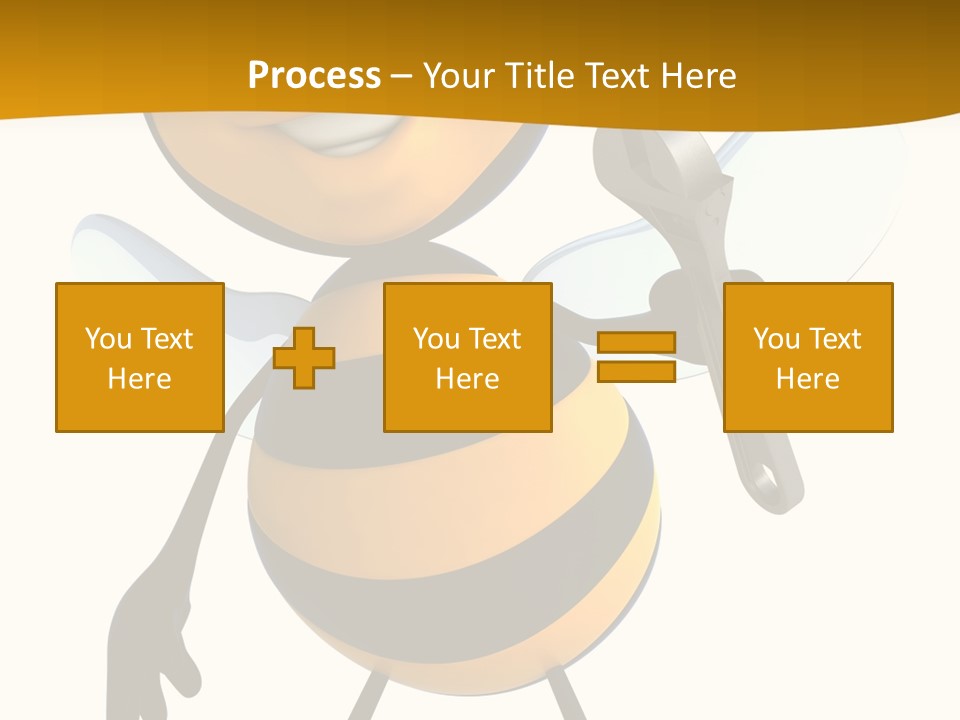 Character Insecte Pollen PowerPoint Template