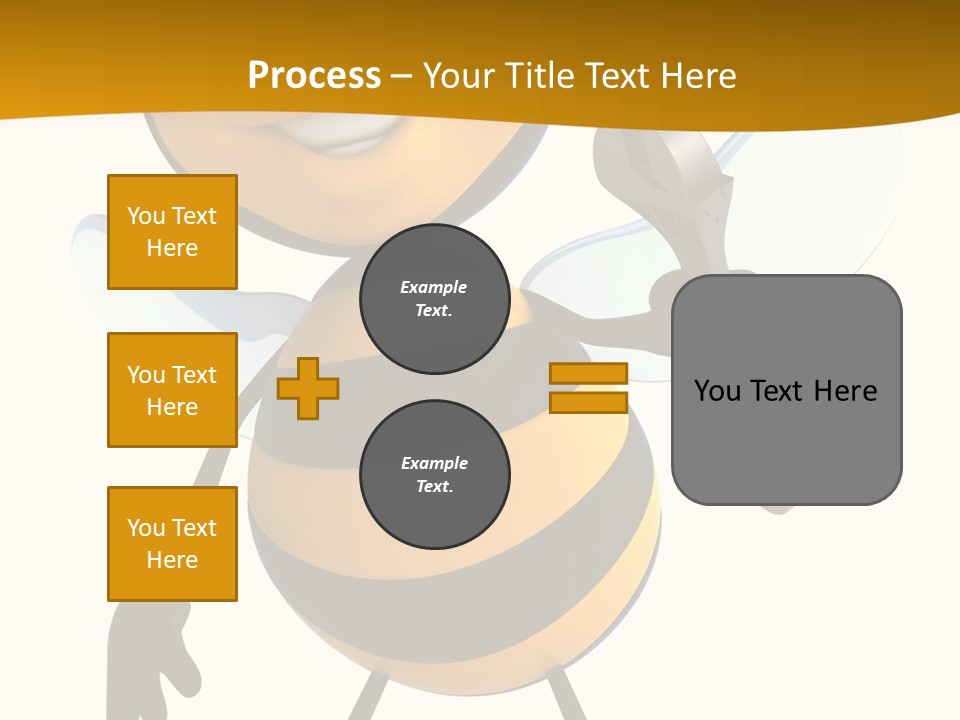 Character Insecte Pollen PowerPoint Template