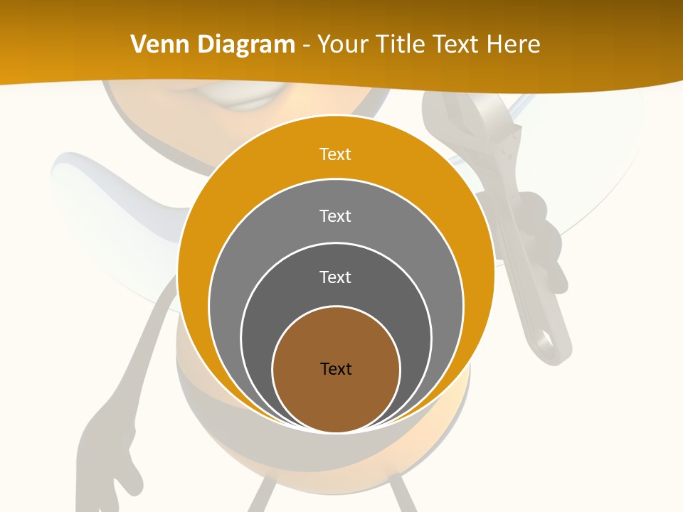 Character Insecte Pollen PowerPoint Template