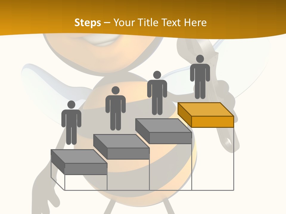 Character Insecte Pollen PowerPoint Template