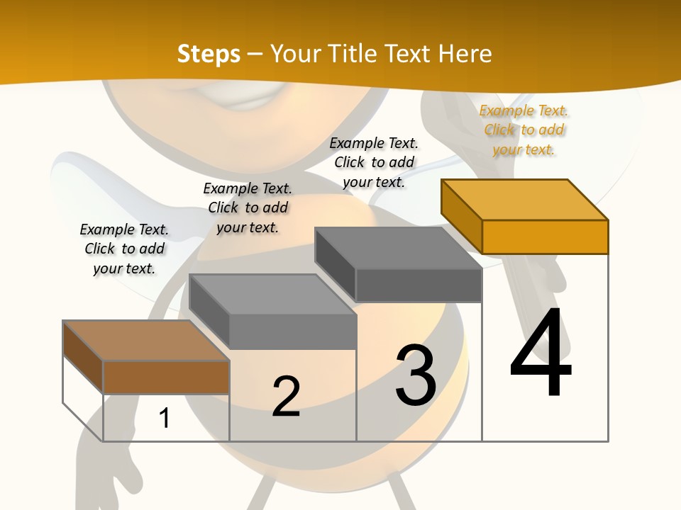 Character Insecte Pollen PowerPoint Template