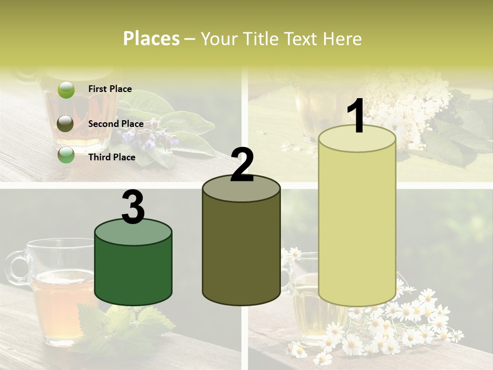 Vitamine Duftend Holunder PowerPoint Template