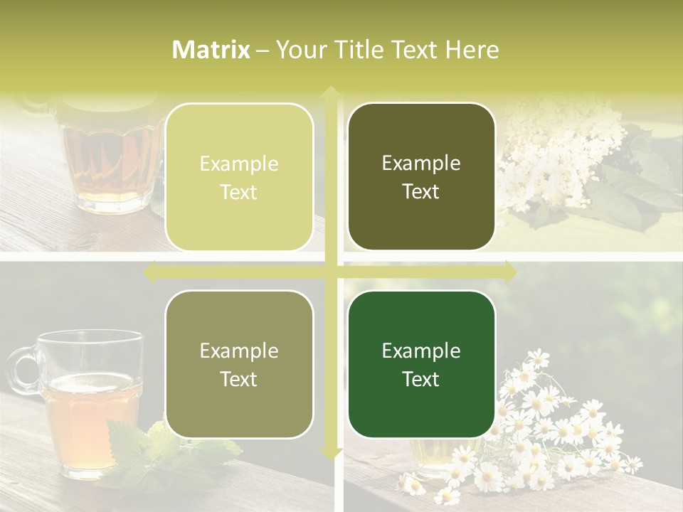 Vitamine Duftend Holunder PowerPoint Template