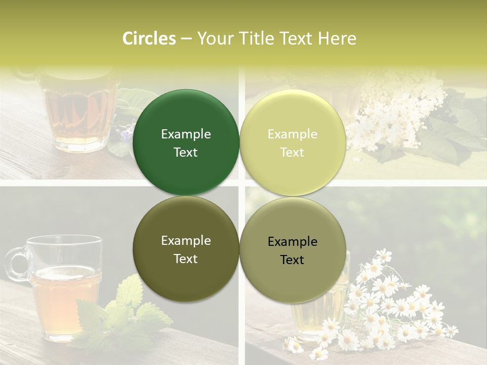 Vitamine Duftend Holunder PowerPoint Template