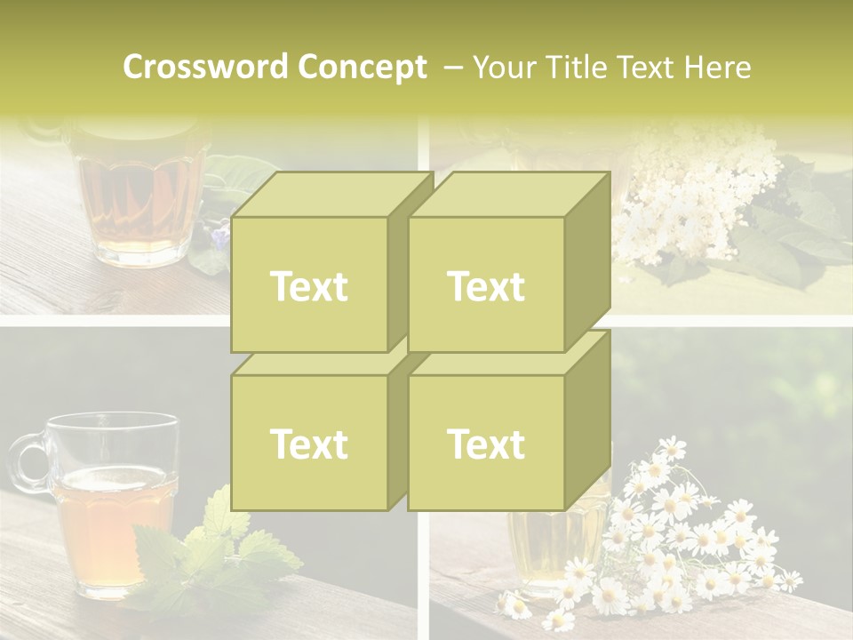 Vitamine Duftend Holunder PowerPoint Template