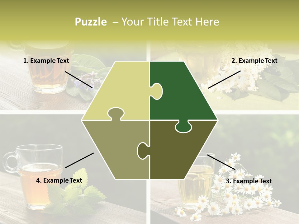 Vitamine Duftend Holunder PowerPoint Template