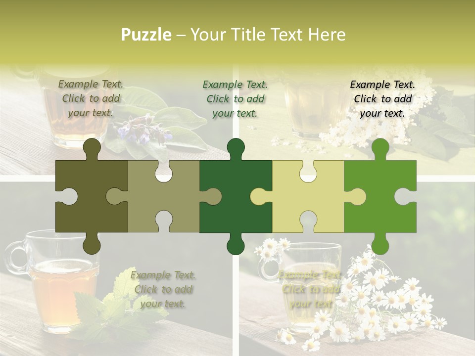 Vitamine Duftend Holunder PowerPoint Template