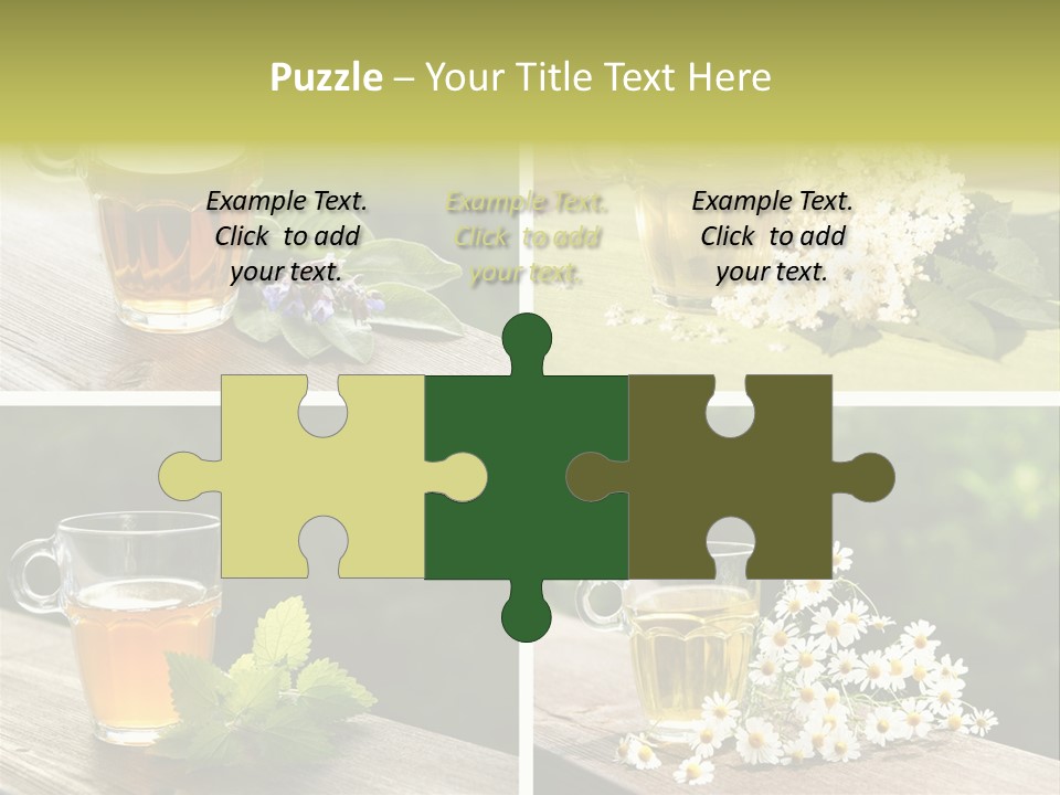 Vitamine Duftend Holunder PowerPoint Template