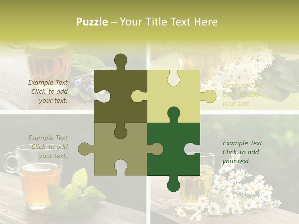 Vitamine Duftend Holunder PowerPoint Template