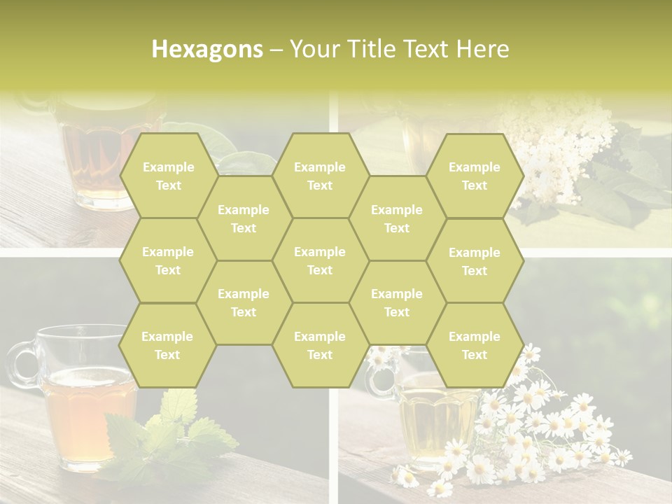 Vitamine Duftend Holunder PowerPoint Template