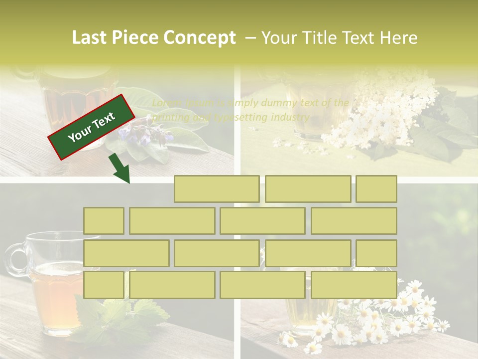 Vitamine Duftend Holunder PowerPoint Template