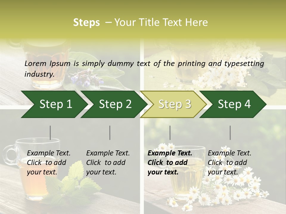 Vitamine Duftend Holunder PowerPoint Template