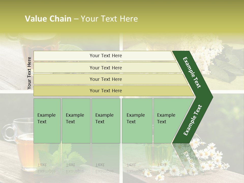 Vitamine Duftend Holunder PowerPoint Template