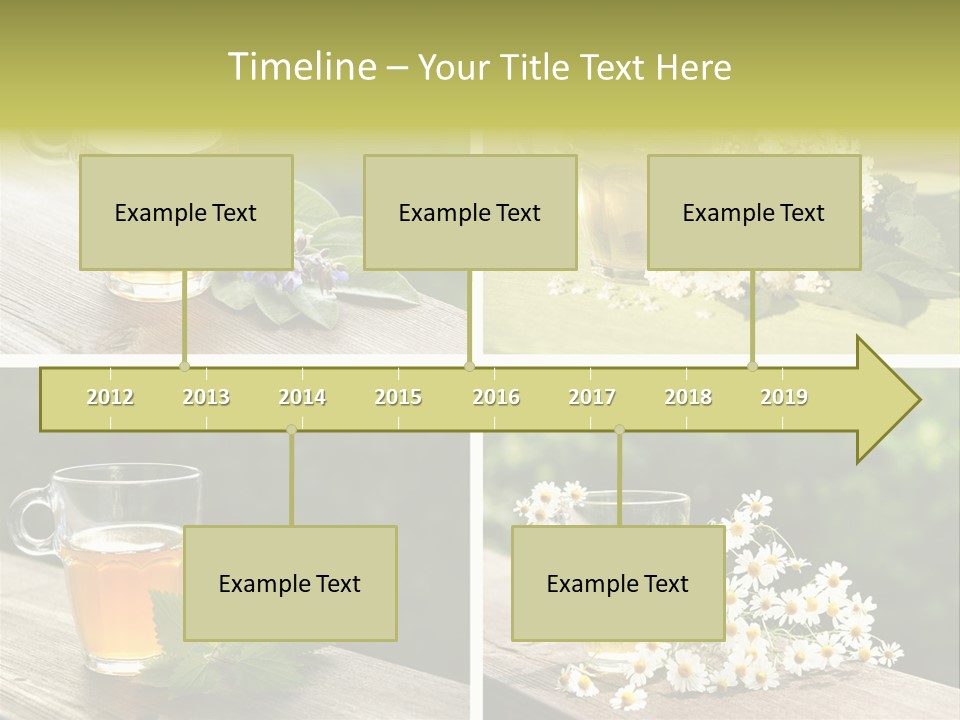 Vitamine Duftend Holunder PowerPoint Template