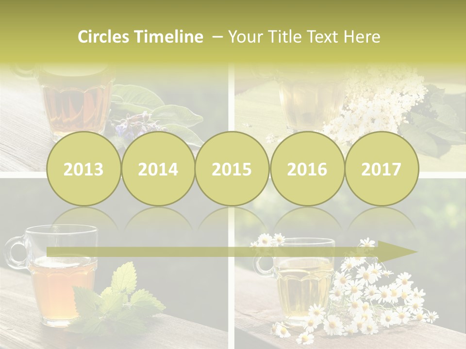 Vitamine Duftend Holunder PowerPoint Template