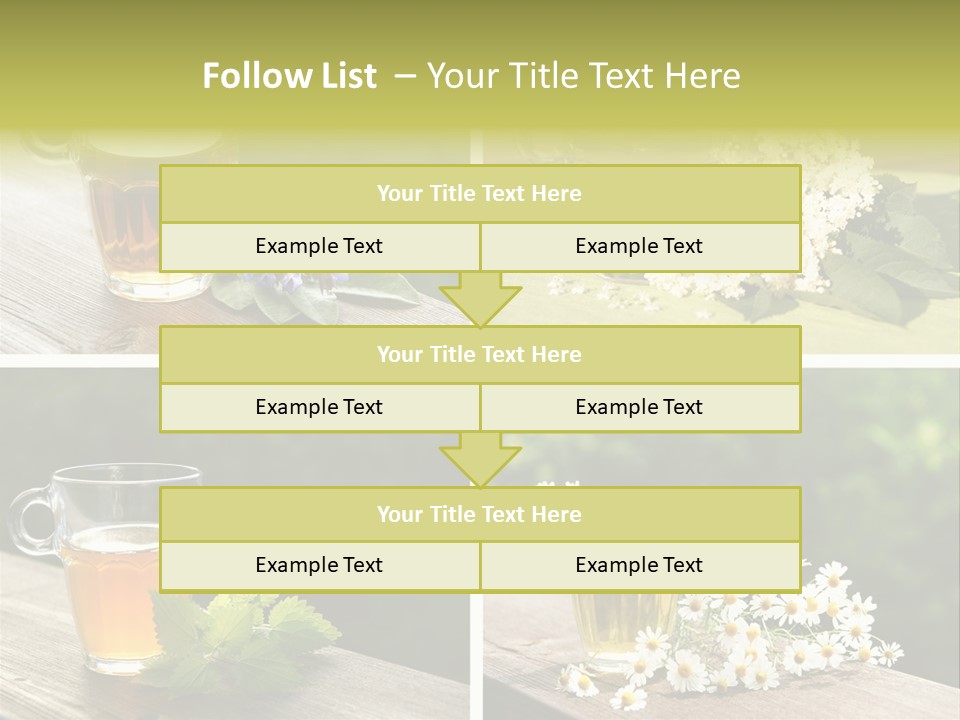 Vitamine Duftend Holunder PowerPoint Template