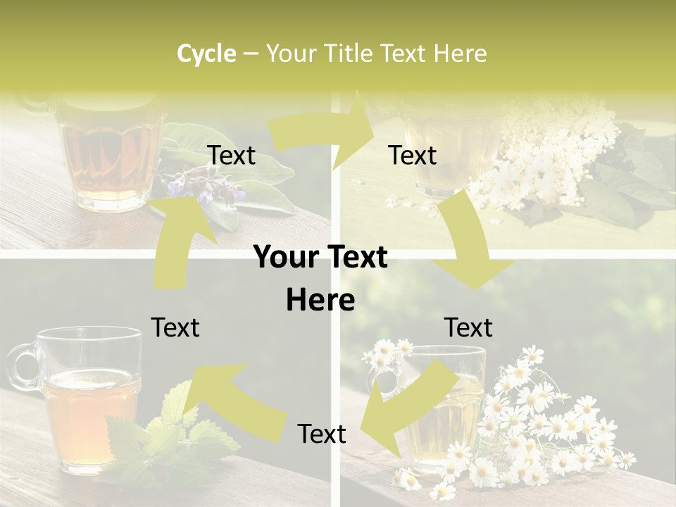 Vitamine Duftend Holunder PowerPoint Template
