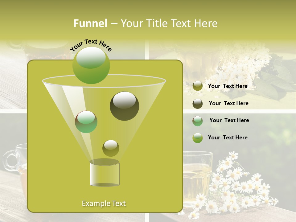 Vitamine Duftend Holunder PowerPoint Template
