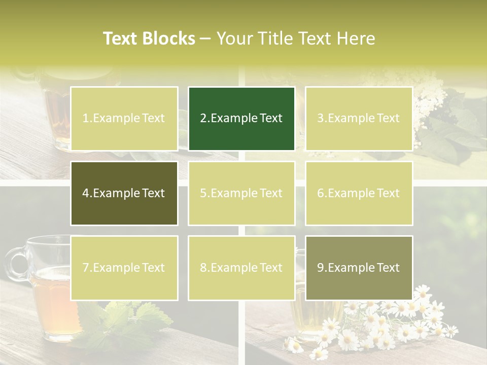 Vitamine Duftend Holunder PowerPoint Template