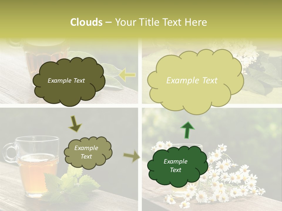 Vitamine Duftend Holunder PowerPoint Template