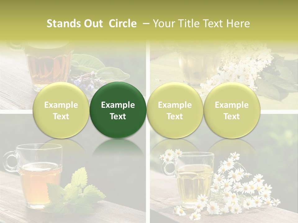 Vitamine Duftend Holunder PowerPoint Template