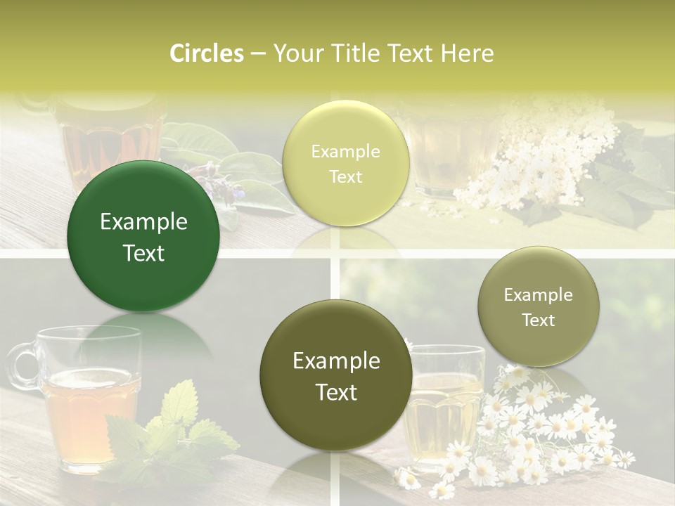 Vitamine Duftend Holunder PowerPoint Template
