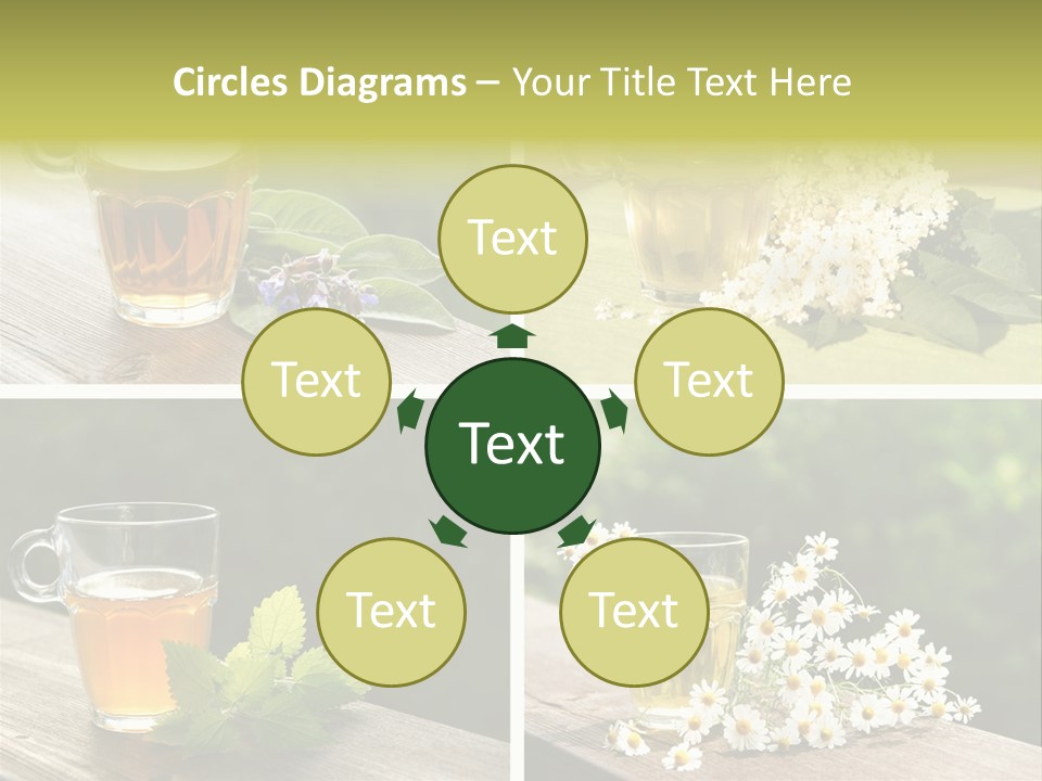 Vitamine Duftend Holunder PowerPoint Template
