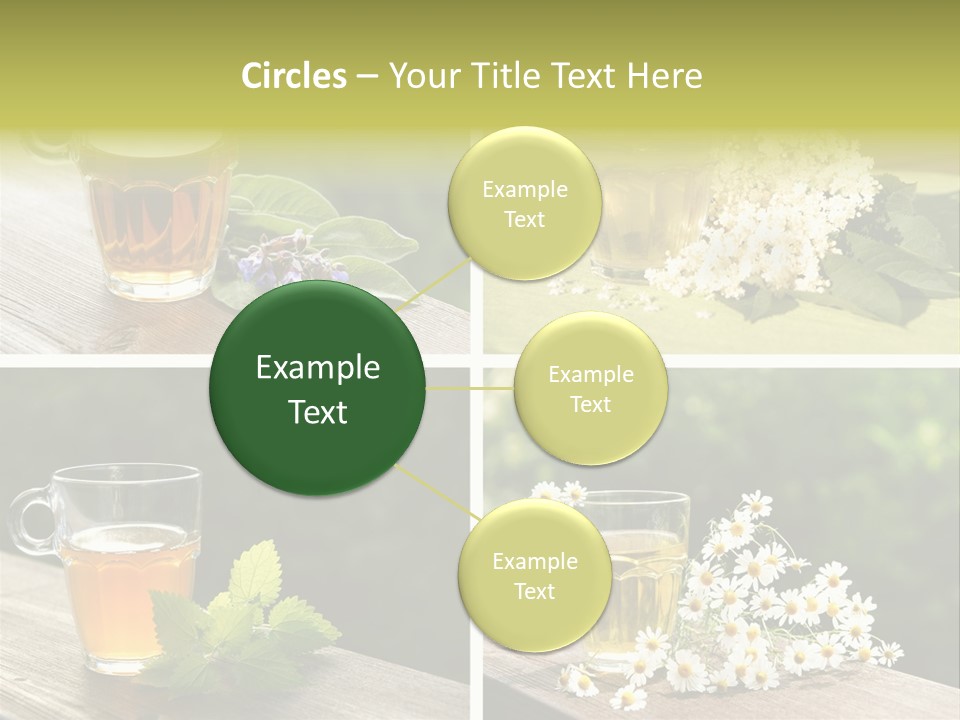 Vitamine Duftend Holunder PowerPoint Template