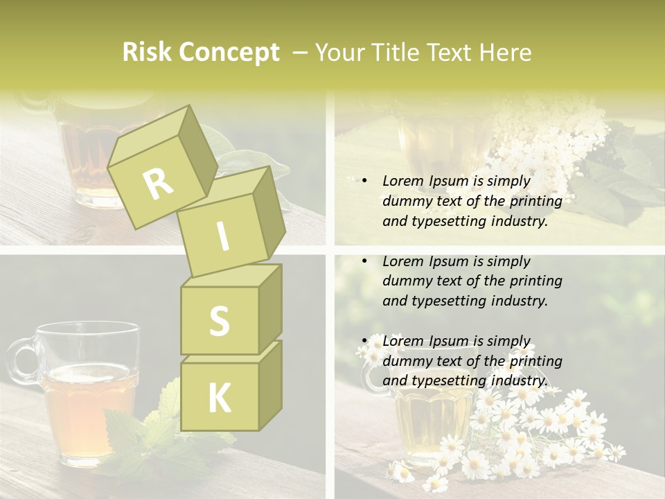 Vitamine Duftend Holunder PowerPoint Template