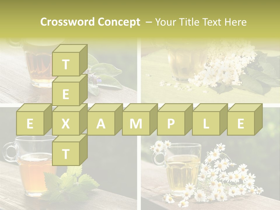 Vitamine Duftend Holunder PowerPoint Template