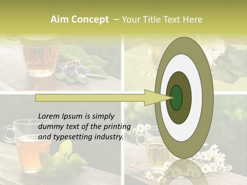 Vitamine Duftend Holunder PowerPoint Template