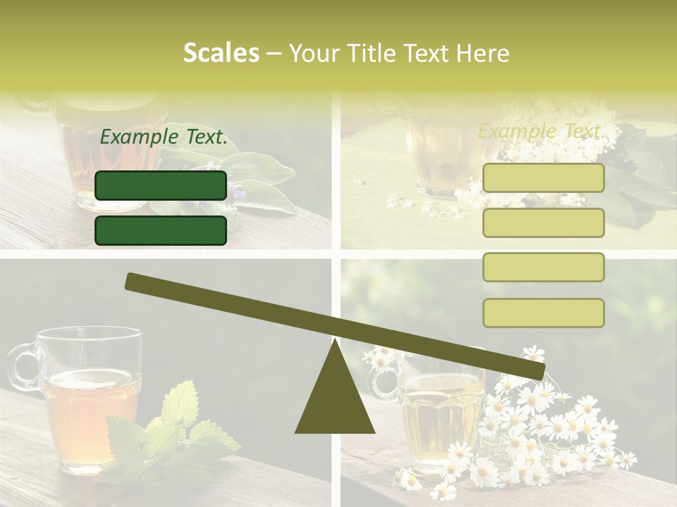 Vitamine Duftend Holunder PowerPoint Template