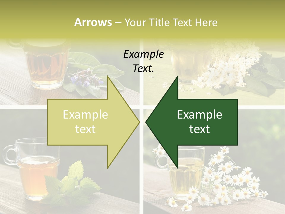 Vitamine Duftend Holunder PowerPoint Template
