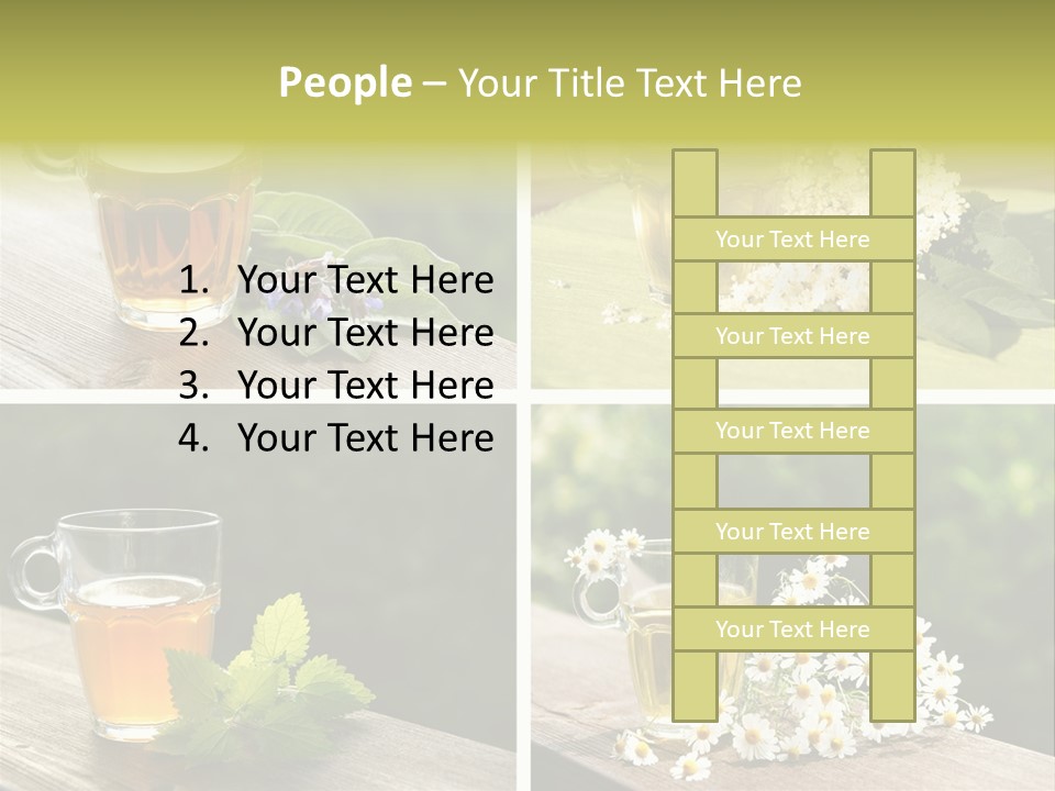 Vitamine Duftend Holunder PowerPoint Template