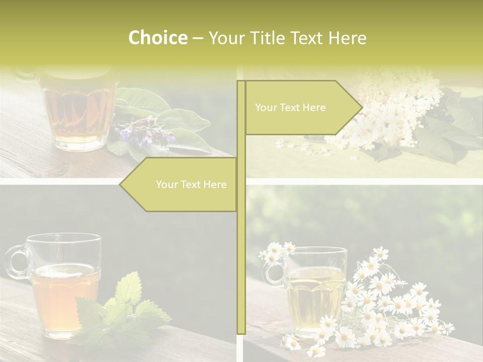 Vitamine Duftend Holunder PowerPoint Template