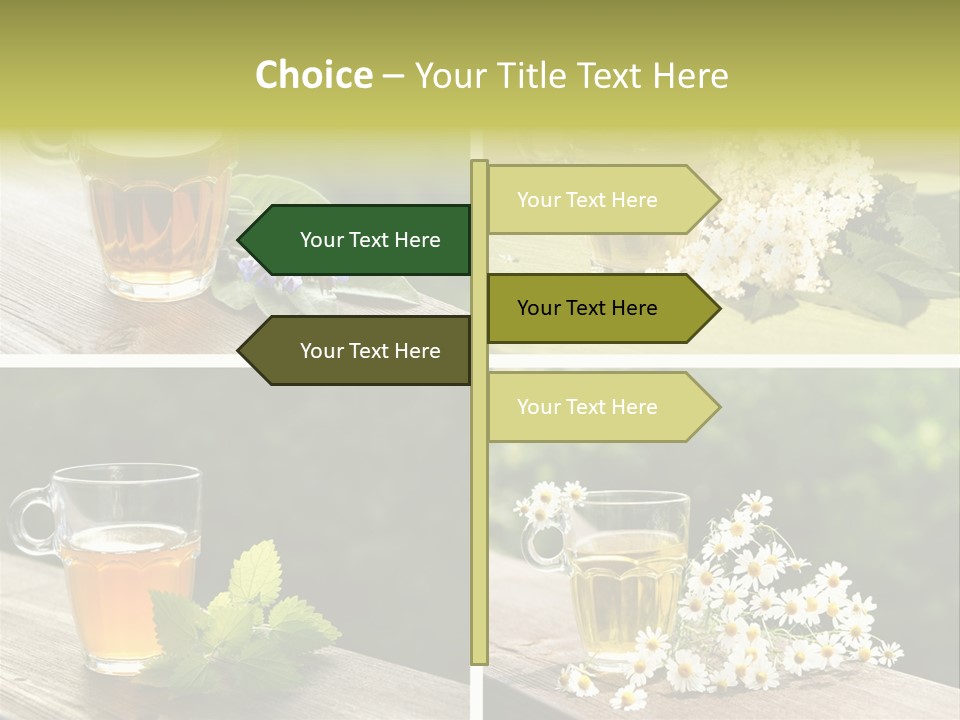Vitamine Duftend Holunder PowerPoint Template
