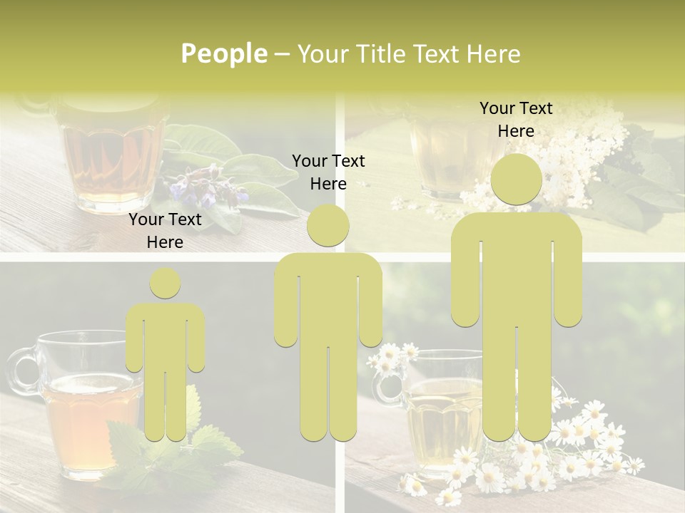 Vitamine Duftend Holunder PowerPoint Template