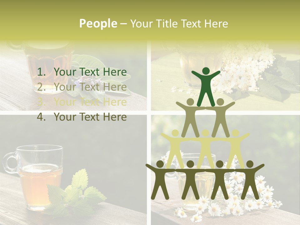 Vitamine Duftend Holunder PowerPoint Template