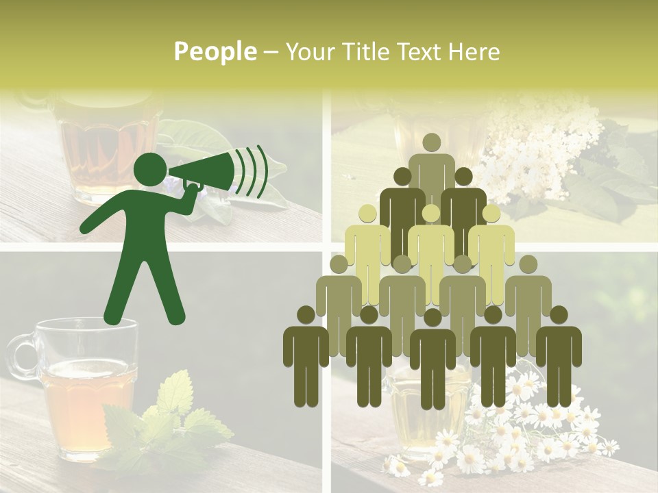 Vitamine Duftend Holunder PowerPoint Template