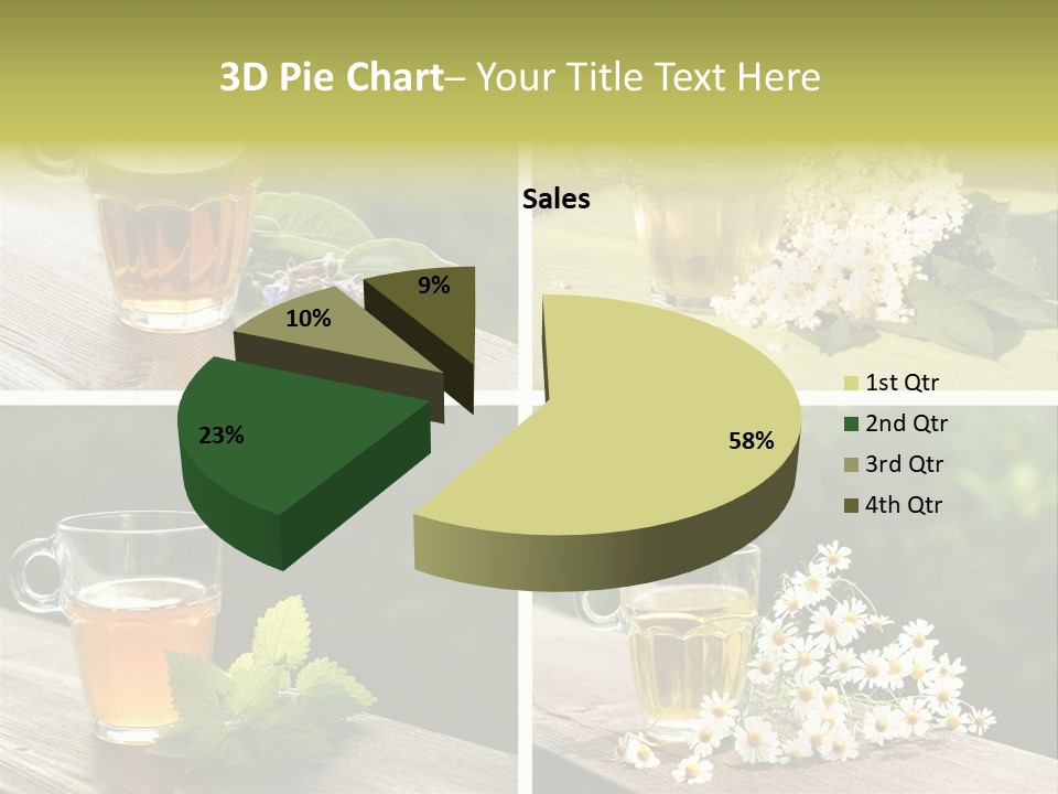 Vitamine Duftend Holunder PowerPoint Template