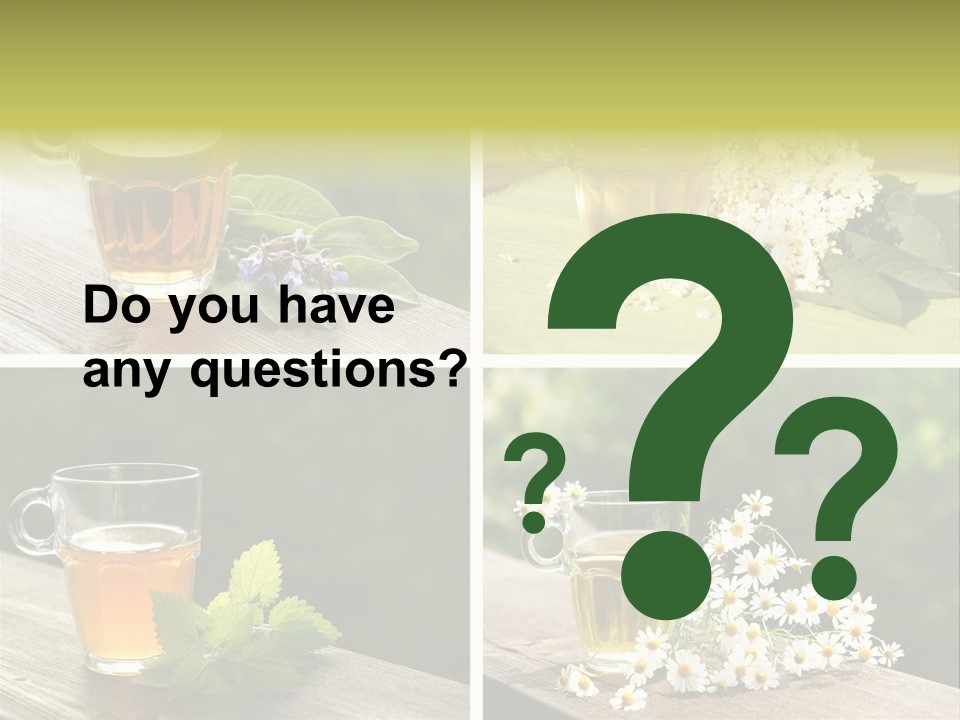 Vitamine Duftend Holunder PowerPoint Template