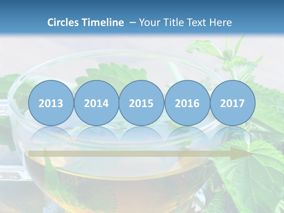 Nahaufnahme Brennnessel Gesundheit PowerPoint Template