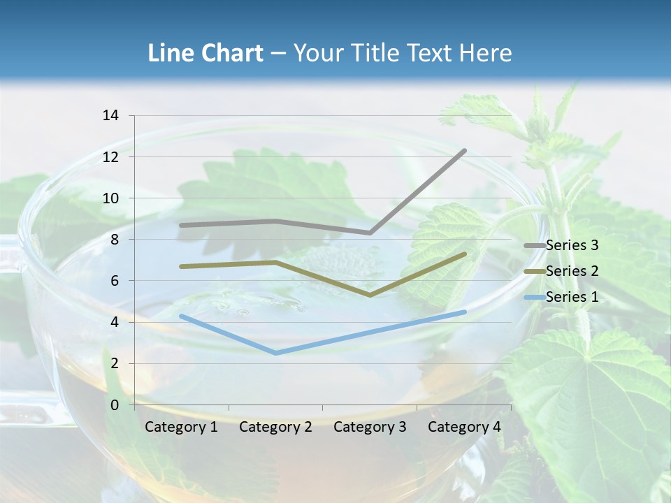 Nahaufnahme Brennnessel Gesundheit PowerPoint Template